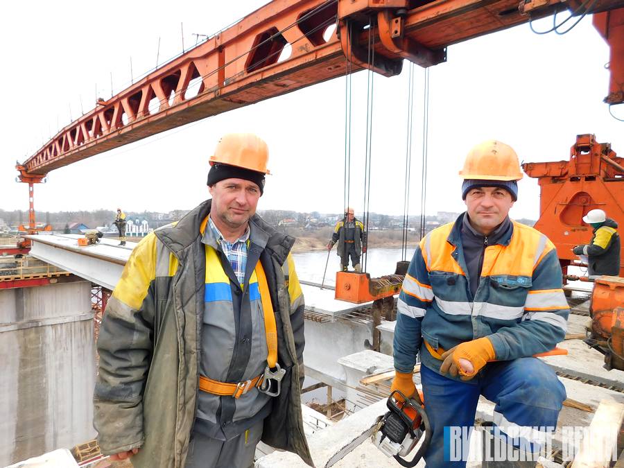 реконструкция моста в Полоцке