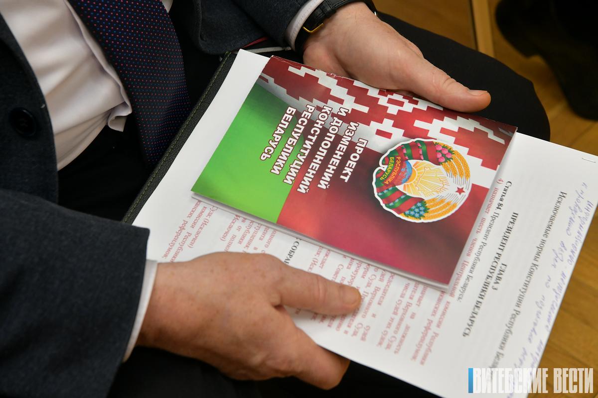 Анатолий Линевич провёл встречу с трудовым коллективом УП «Витебскоблгаз»