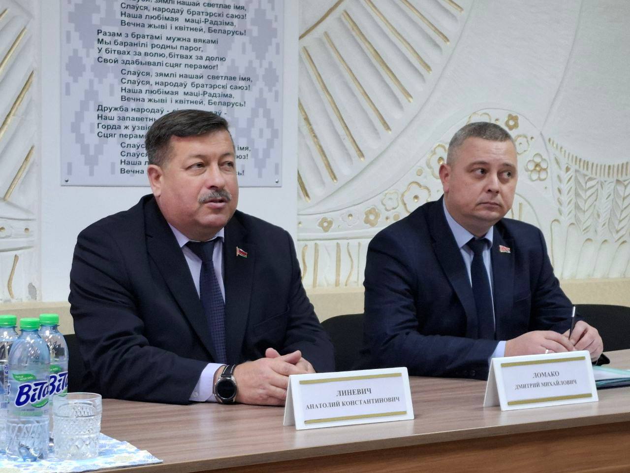 Aнатолий Линевич посещает Шарковщинский район