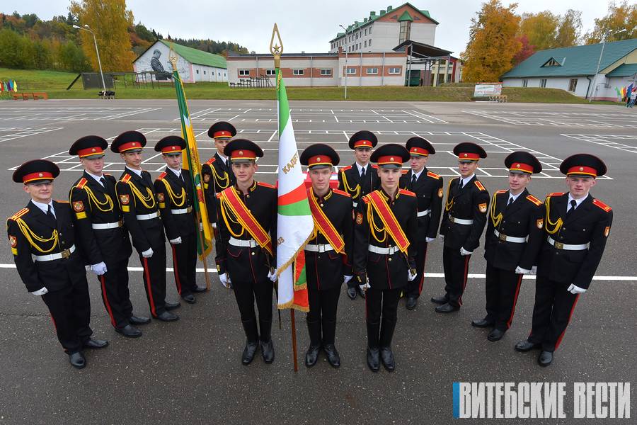 Витебские кадеты стали победителями IV республиканского смотра-конкурса по строевой подготовке