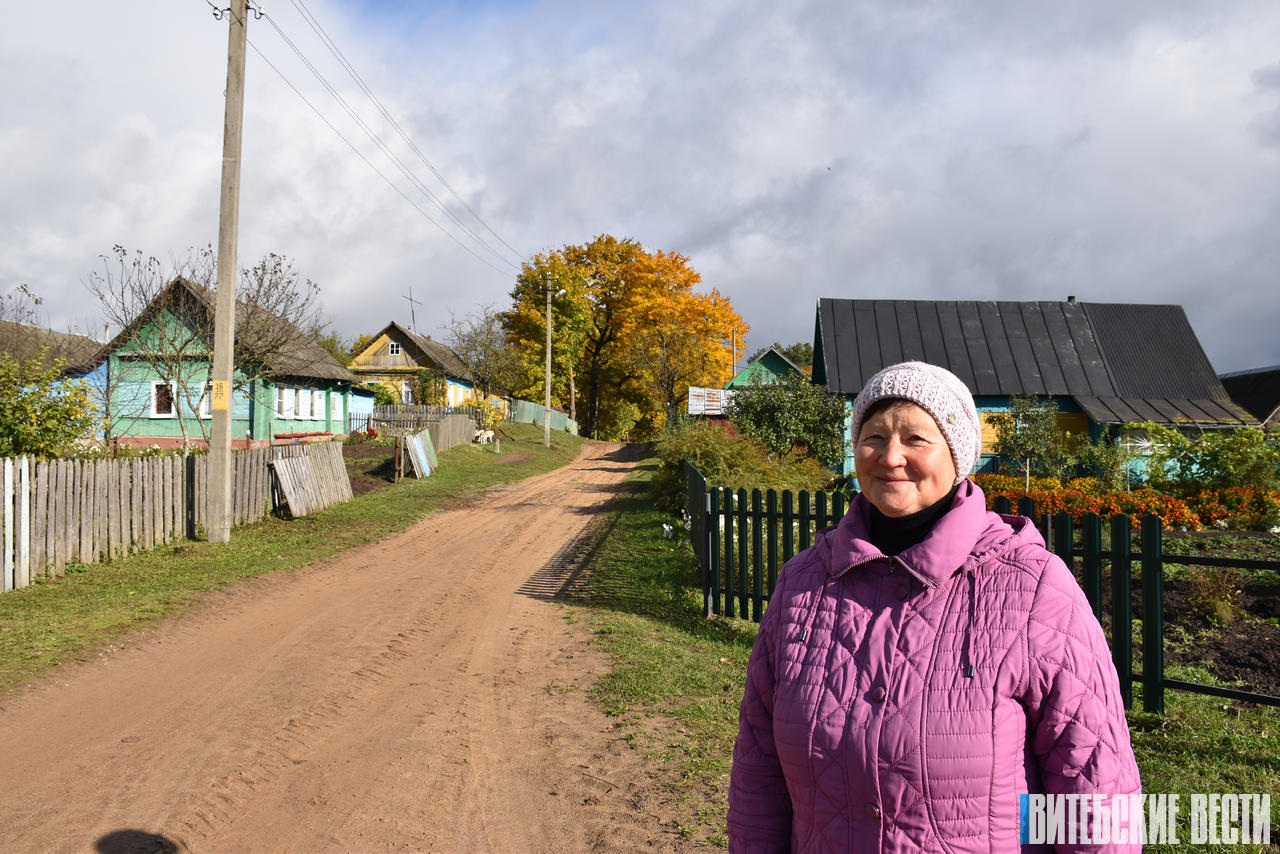 Кабішча: сяло, атуленае лесам