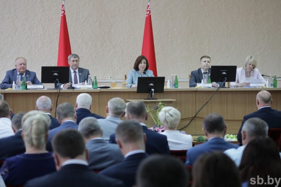 Выездное заседание Президиума Совета Республики проходит в Ушачах