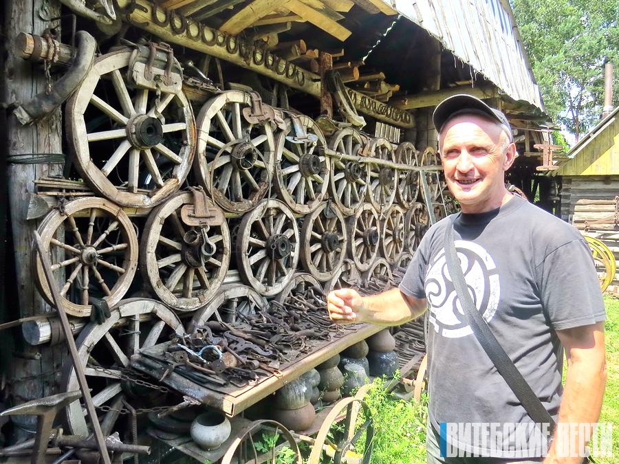 Назад ў мінулае, альбо Што можна знайсці ў прыватным этнаграфічным музеі каля Лепеля?