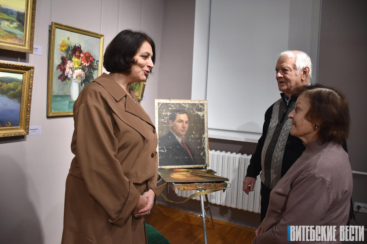 Выставка в честь 105-летия Петра Явича собрала любителей искусства в Витебске