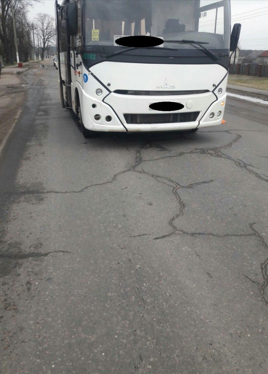 Автобус сбил школьницу в Полоцке