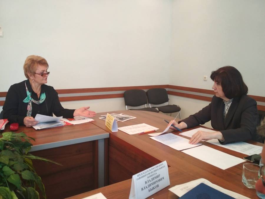 Глава Администрации Президента Наталья Кочанова провела прием граждан в Россонах