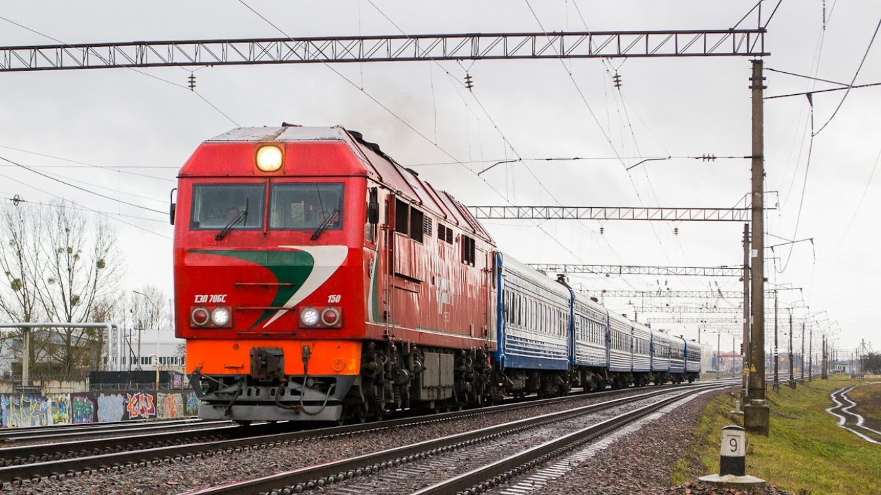 С 22 по 31 августа в связи с проведением ремонтных работ меняется расписание движения поездов по направлению Гомель – Витебск – Полоцк
