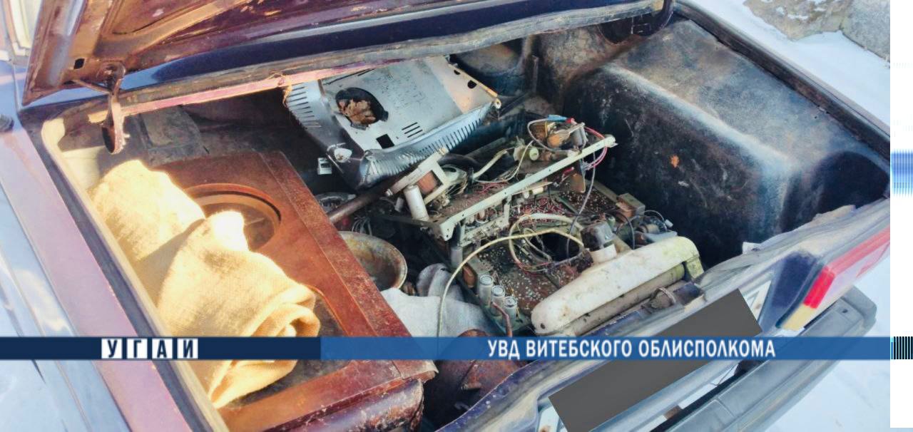 Житель Глубокого перевозил в автомобиле более 300 кг лома чёрного металла