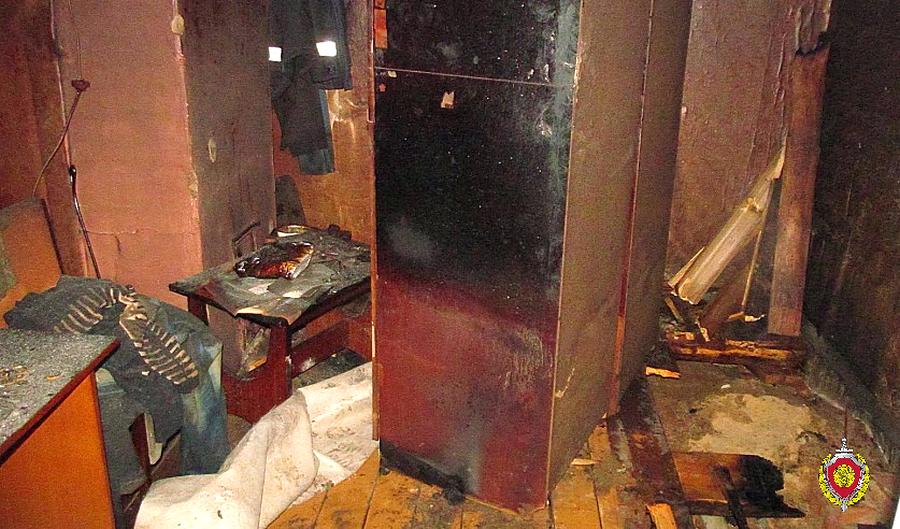 В Полоцком районе мужчина сгорел в собственной квартире