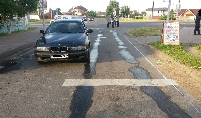 В Орше на пешеходном переходе четырехлетняя девочка попала под колеса авто