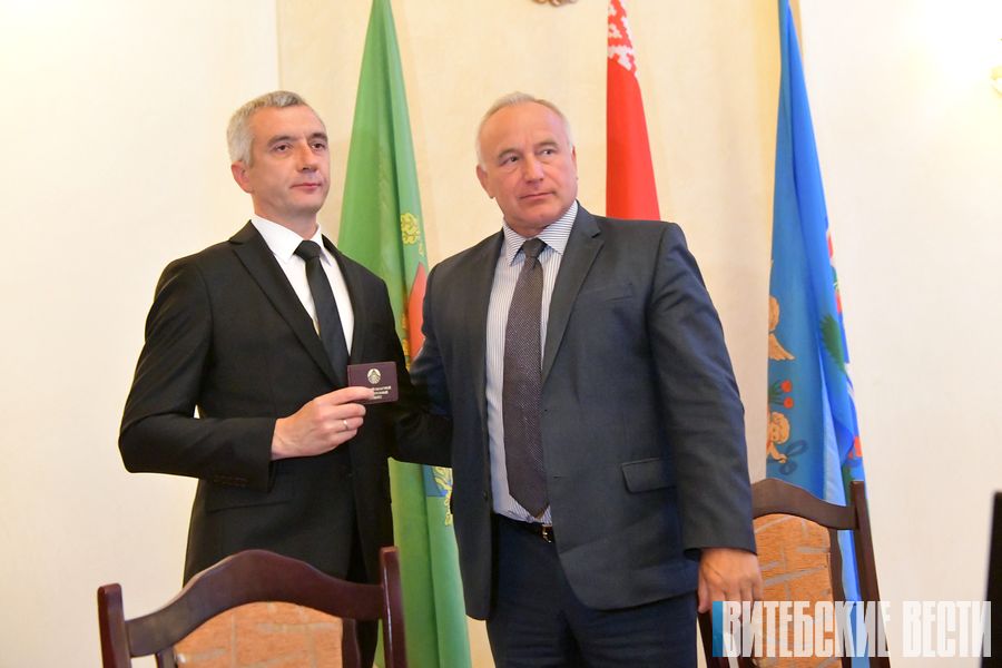 В Витебске представили нового председателя горисполкома Николая Орлова