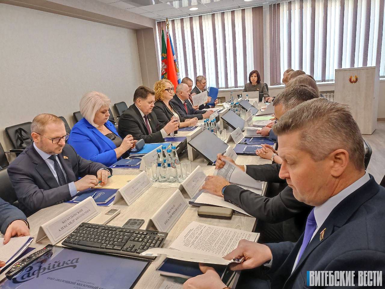 Наталья Кочанова приняла участие в совещании по вопросам перспективного развития ОАО «Полоцкий молочный комбинат»