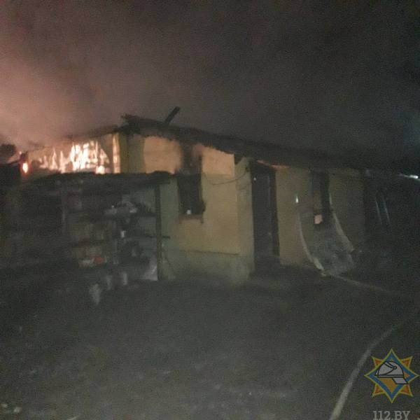 В Чашникском районе из-за непотушенной сигареты пенсионер сгорел в собственном доме