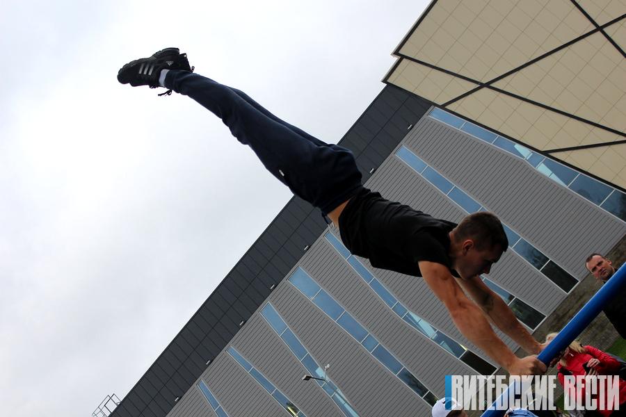В Витебске установили областной Workout-рекорд 