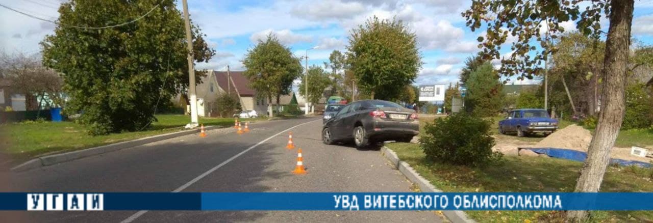 В Глубоком уснувший водитель совершил ДТП