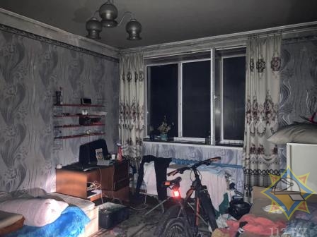 На пожаре в Лепельском районе погиб молодой мужчина