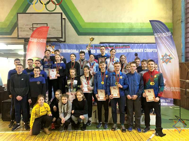Итоги открытого первенства Витебской области по пожарно-спасательному спорту среди юношей и девушек