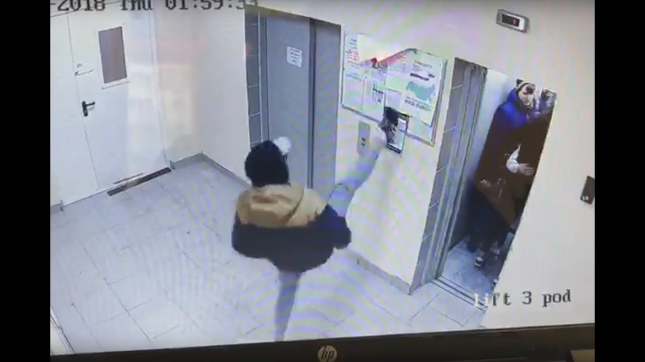 В Орше парень разгромил подъезд одной из многоэтажек
