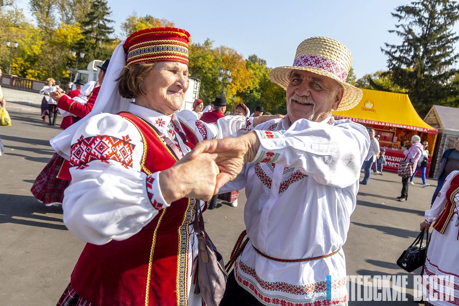 Ярмарка и народные гуляния на улицах Витебска