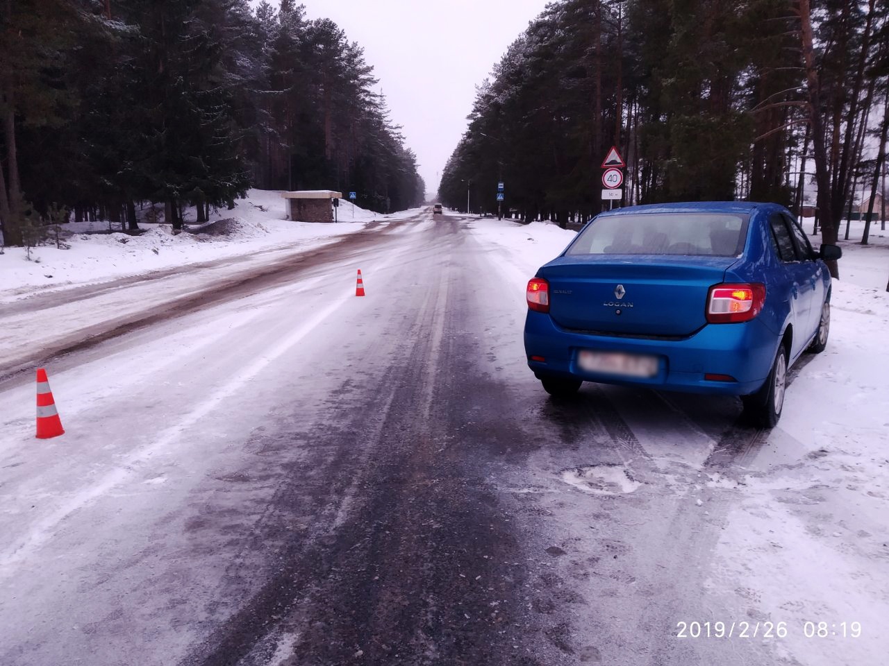 В Новополоцке водитель на «Рено Логан» сбил пенсионерку возле пешеходного перехода