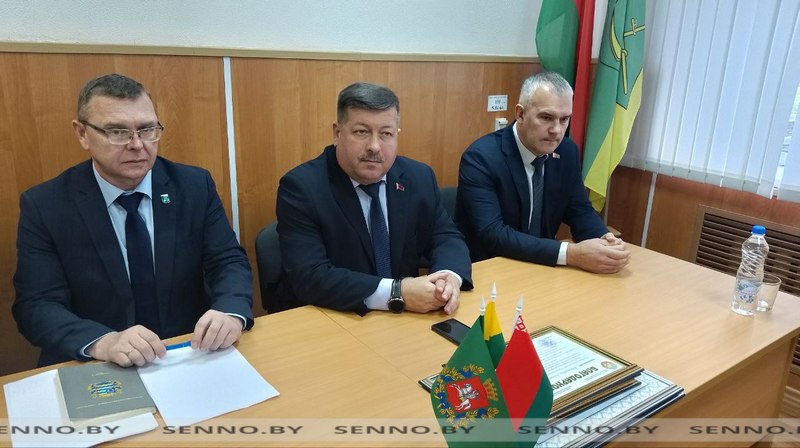 Анатолий Линевич с рабочим визитом посетил Сенненский район