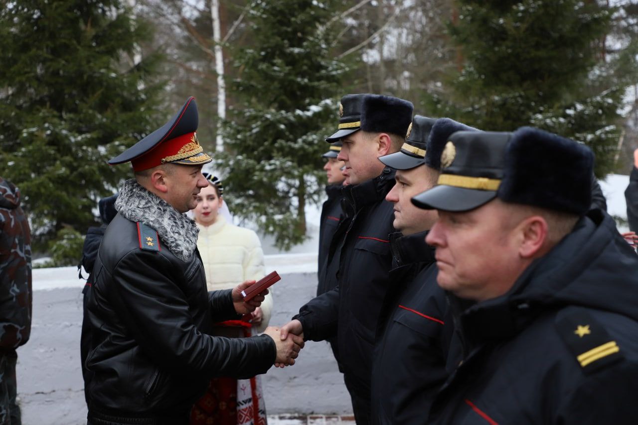 Более 40 правоохранителям Витебской области вручили государственные награды