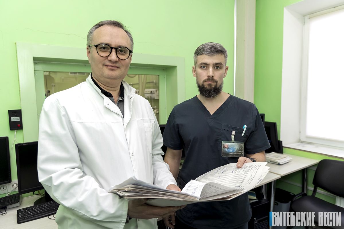 Врач — эндоваскулярный хирург Витебской областной клинической больницы  Сергей Довгий: "Существует правило золотого часа при острой боли в сердце"