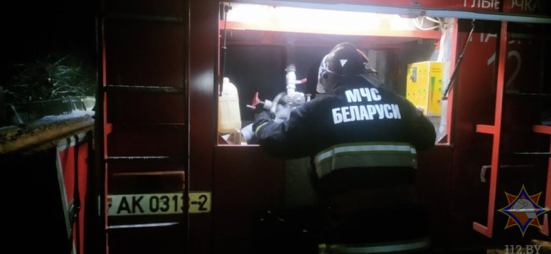В Ушачском районе автономный пожарный извещатель помог спасти из горевшей квартиры пенсионера