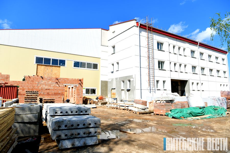 Открыть новый ФОК в Чашниках планируют в 2022 году