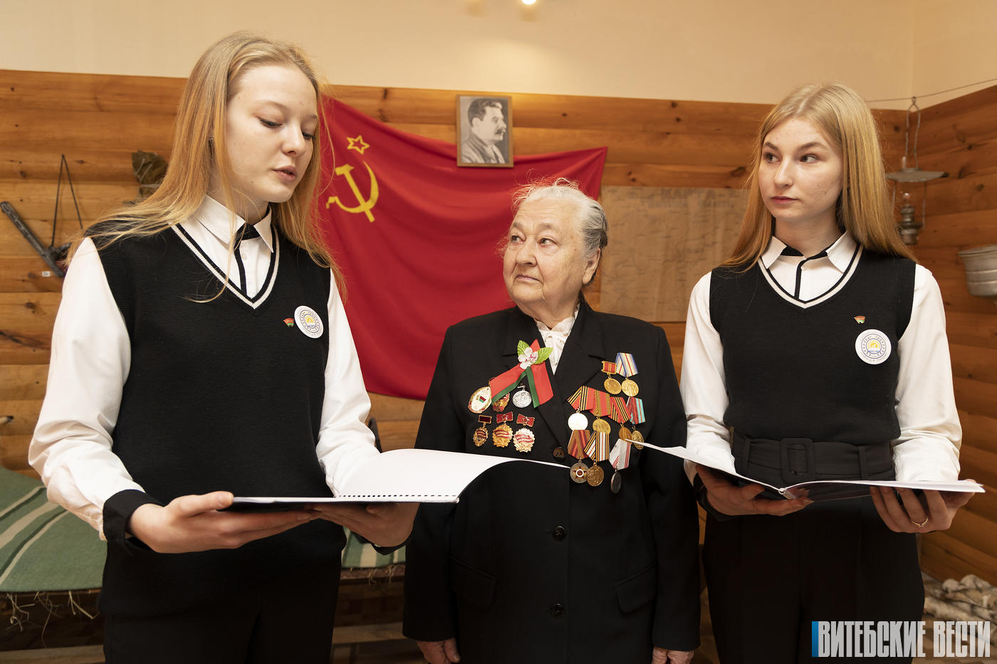 «Дорогами памяти»: в витебской СШ №42 им. Д. Райцева прошла встреча, посвящённая Международному дню освобождения узников фашистских концлагерей