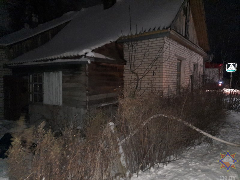 Одинокий мужчина погиб на пожаре в Миорах