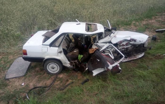 В Полоцком районе в лобовом ДТП погибли четыре человека