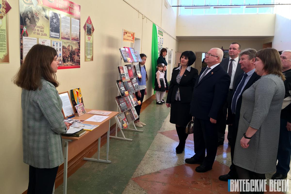Калиновской школе в Дубровенском районе присвоено имя дважды Героя Советского Союза Ивана Даниловича Черняховского