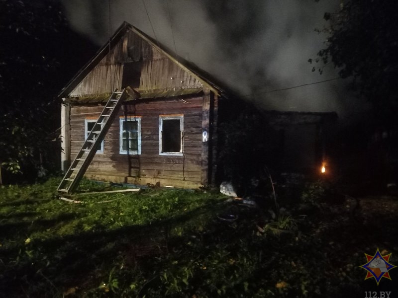 На пожаре в Чашникском районе погиб мужчина