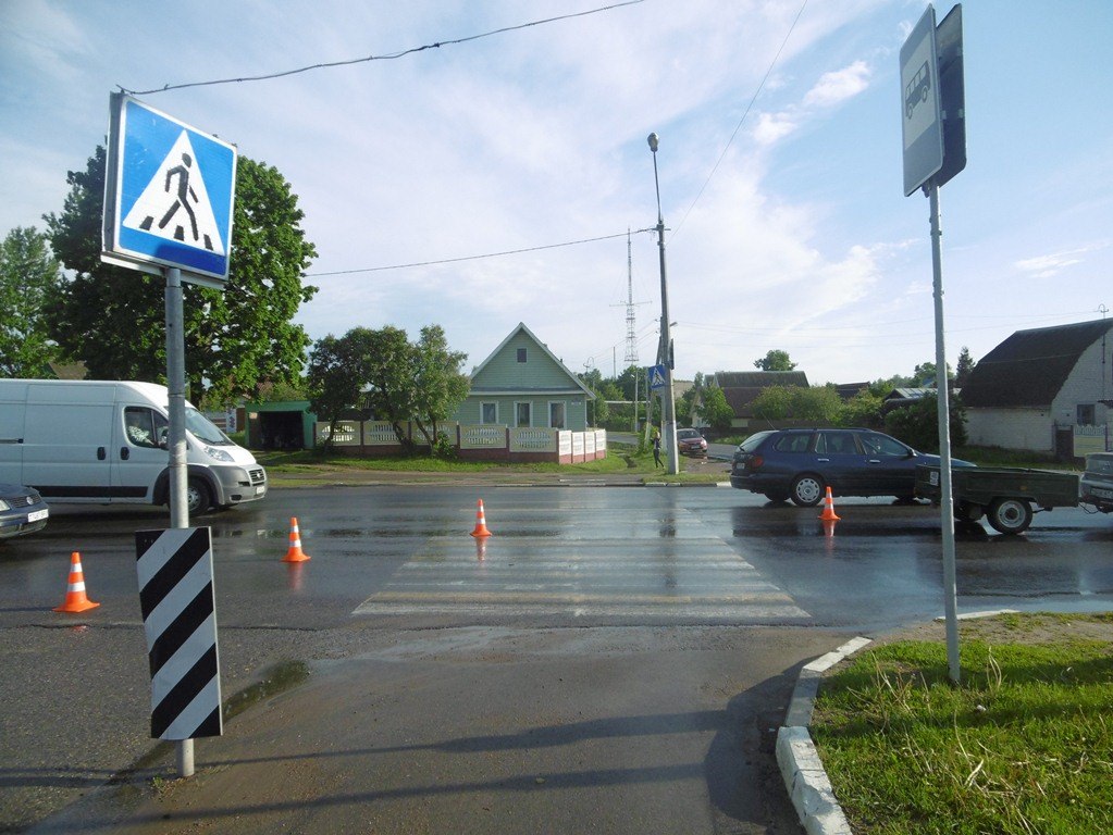 В Витебске пожилой автомобилист сбил подростка на переходе