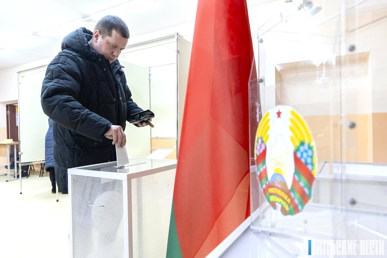 Как проходит досрочное голосование в Витебске?
