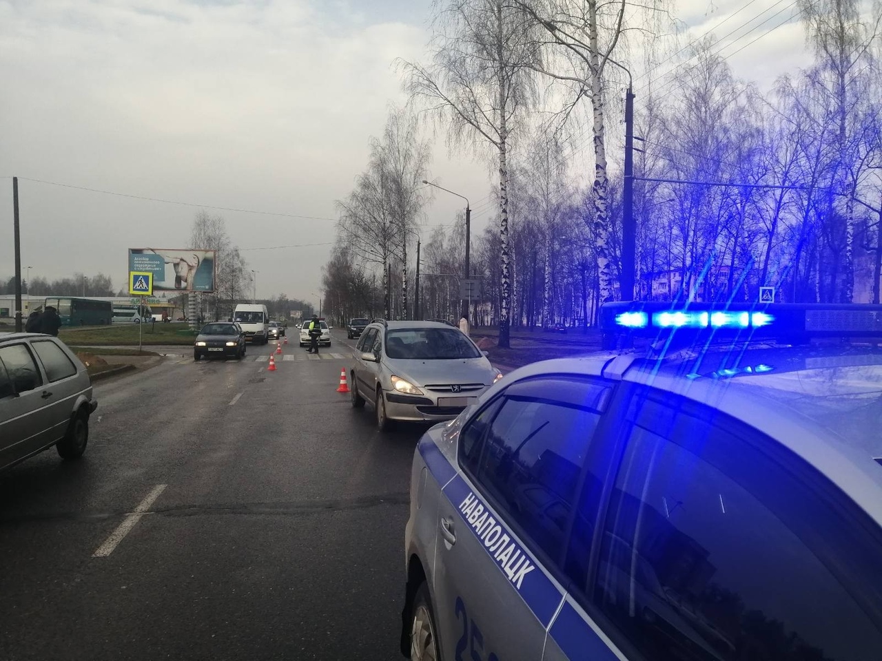 В Новополоцке иномарка сбила женщину и ее двухлетнего ребенка