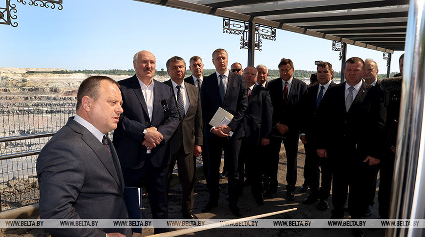 Лукашенко посетит предприятие "Гранит", где строят новый горный комбинат. Что хотят показать Президенту?