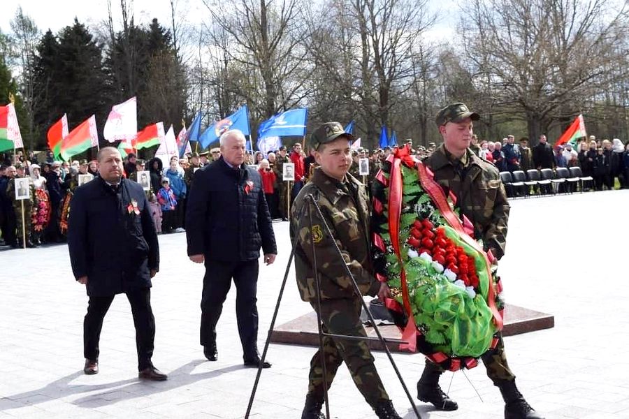 В Ушачском районе отметили 77-ю годовщину прорыва вражеской блокады партизанами Полоцко-Лепельской зоны