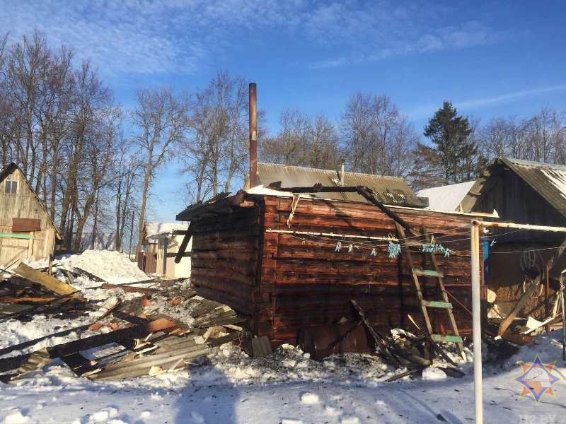 Несколько пожаров произошло за сутки в Витебской области
