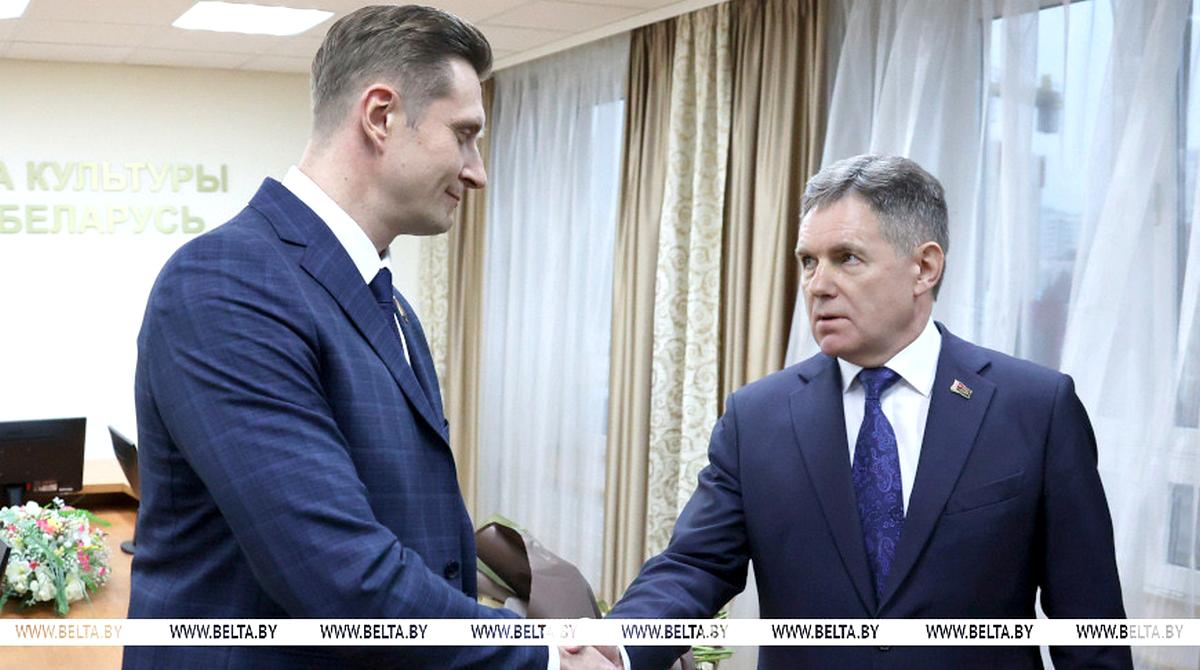 "Нашу культуру знают, ценят, и ее надо дальше продвигать". Петришенко представил в Минкультуры нового министра