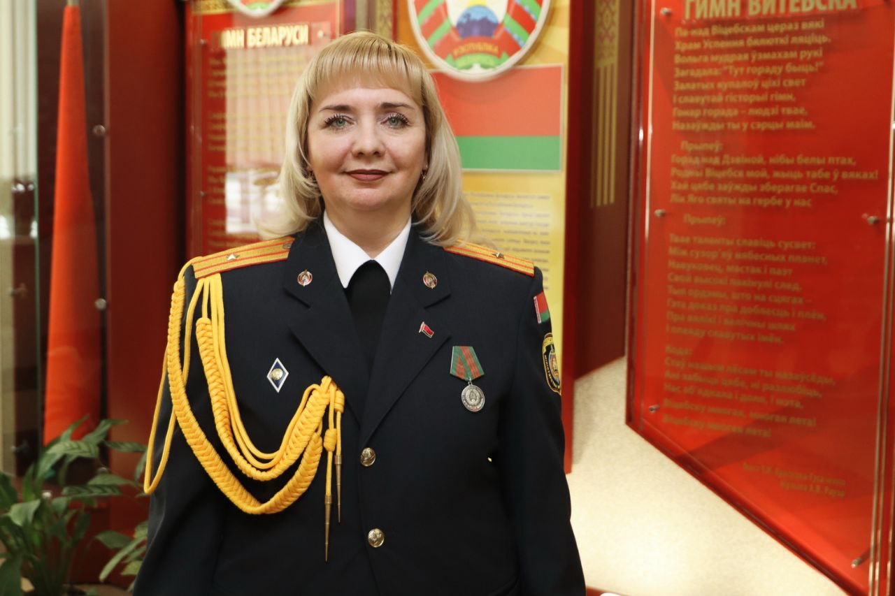 Из дирижеров в инспекторы милиции. Витебчанка Елена Приставко переквалифицировалась и гордится своим выбором