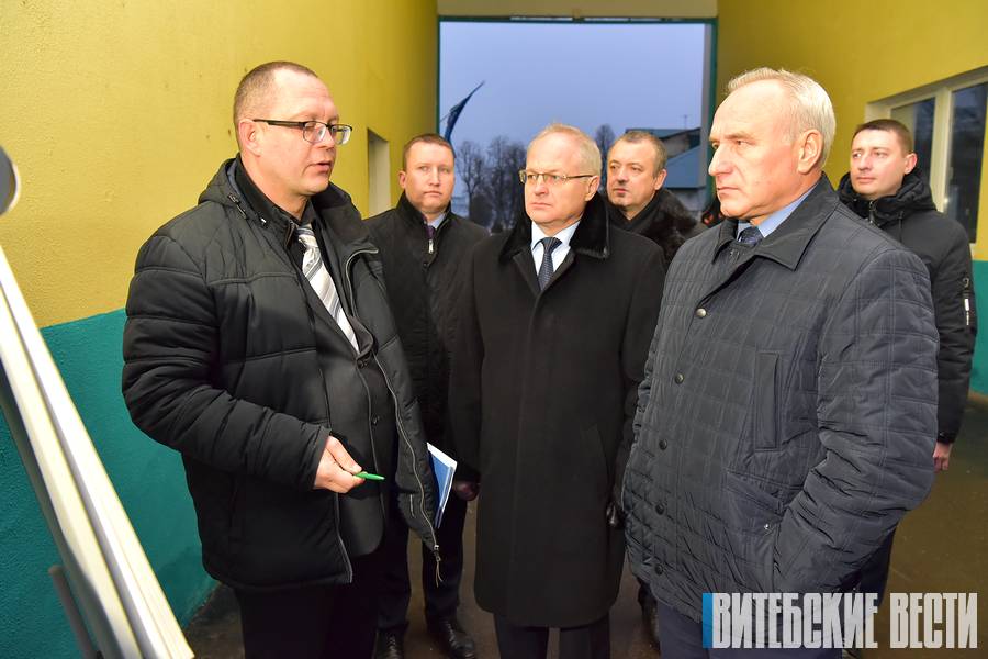 Глава Витебского облисполкома Николай Шерстнёв посетил ОАО «БелВитунифарм»