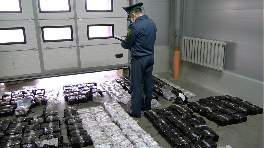 Витебские таможенники за последние пять лет изъяли более 1,5 тонны наркотических средств и психотропных веществ