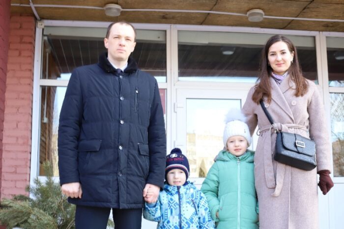 Председатель Лепельского райисполкома Михаил Киселевич принял участие в республиканском референдуме