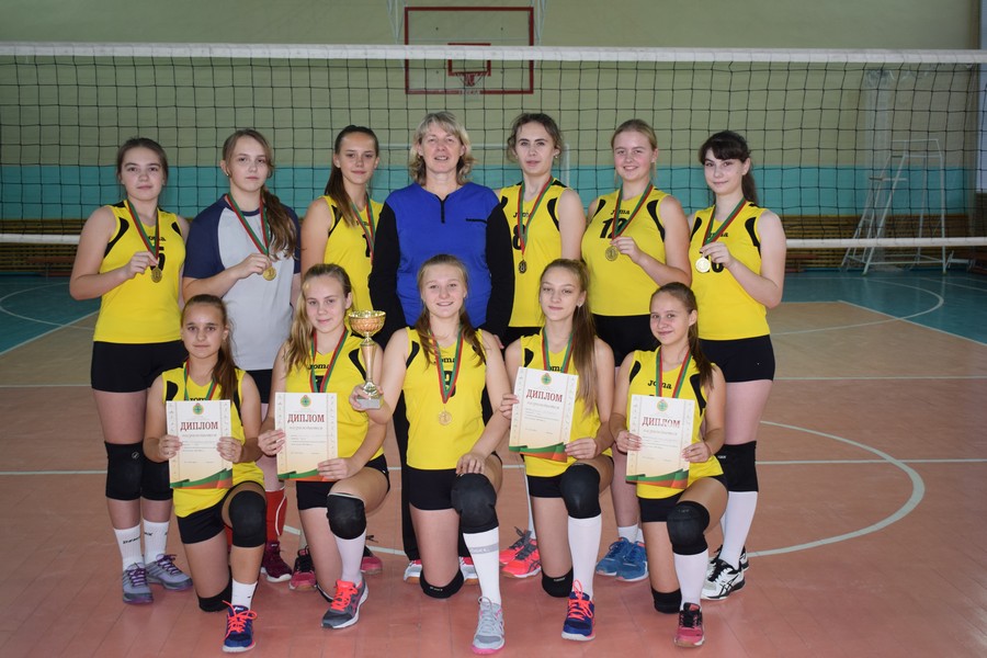 Шумилинские волейболистки стали чемпионками Витебской области