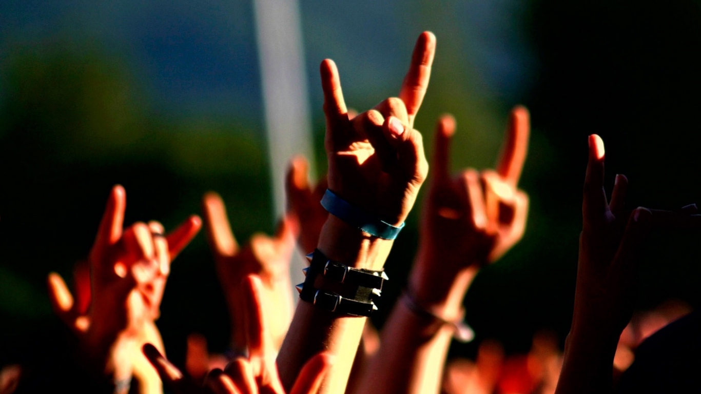 ruki zhest muzyka koncert 64468 1366x768