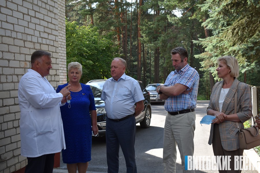 Член Президиума Совета Республики Виктор Лискович с рабочим визитом посетил Браславский район 