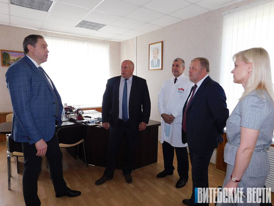 Межрайонный медицинский центр планируется создать на базе Глубокской ЦРБ