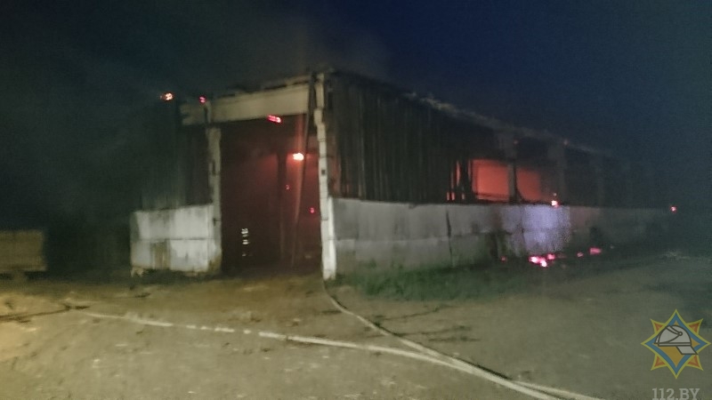 9 телят сгорело на пожаре в Шарковщинском районе